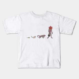 Evolution of the Demogorgon Kids T-Shirt